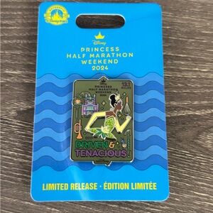 Run Disney Princess Tiana Half Marathon Pin Driven Tenacious
